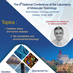The 6th National Conference of the Laboratory of Molecular Toxicology